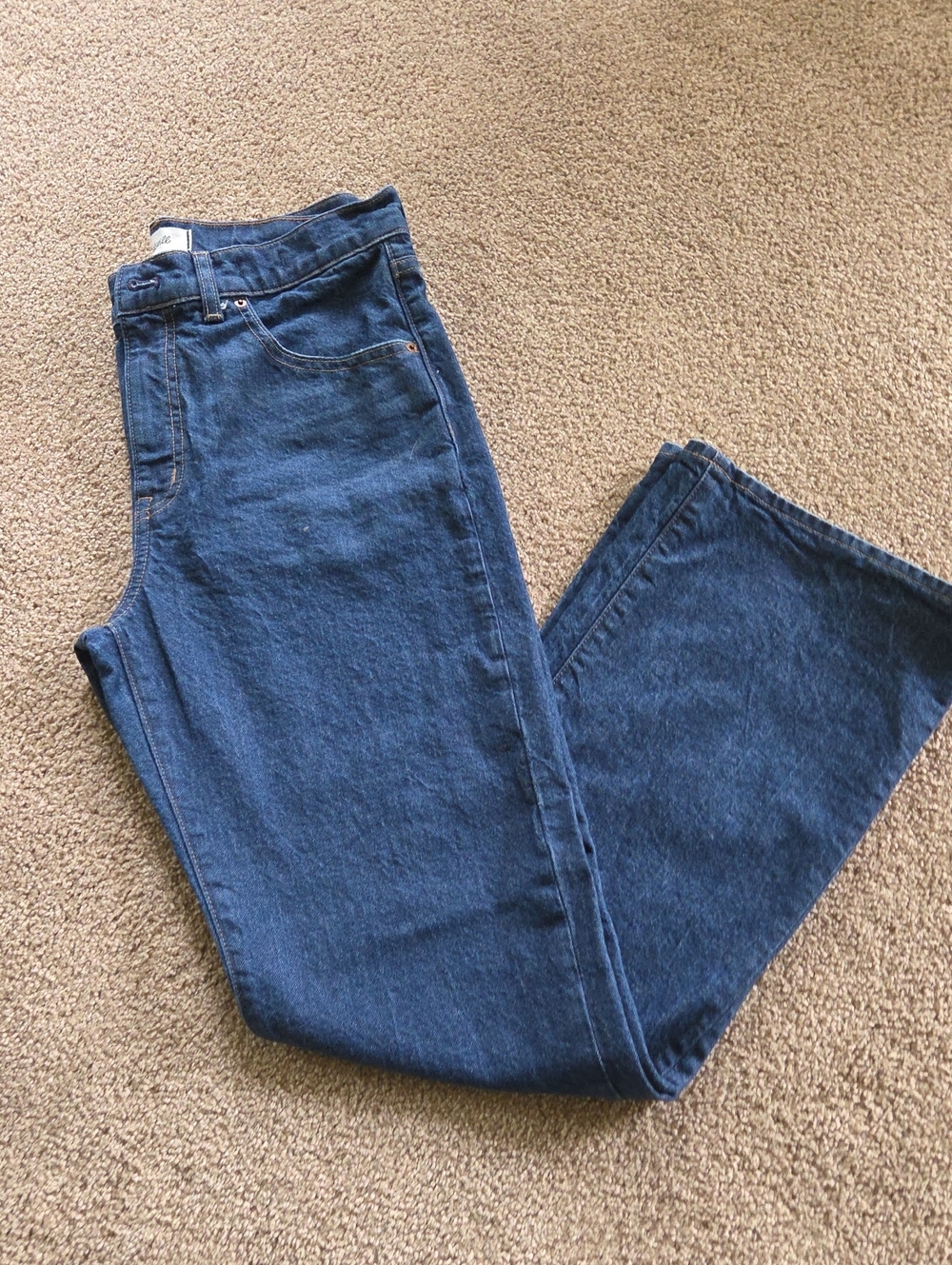 Madewell Relaxed Bootcut Highrise Jeans Size 28 - Picture 5 of 5